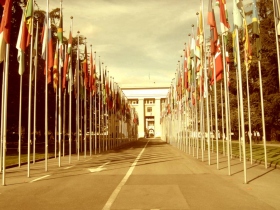 FN’s europæiske hovedkvarter i Genève, Schweiz
